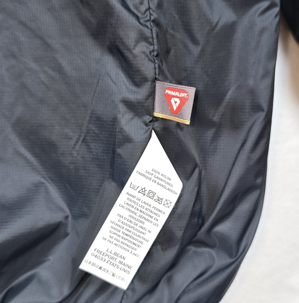 ​L.L. Bean Men's PrimaLoft Packaway Jacket Olive Green Puffer Gorpcore Sz.​S - Picture 10 of 15
